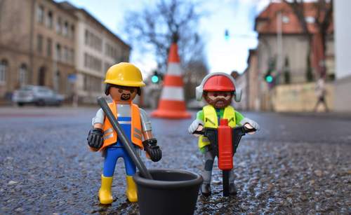 02.04.2026 - Anbindung. A-65-Kreisel-Anschluss für Gewerbepark.