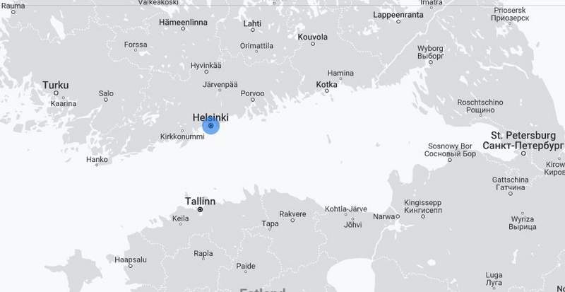 ... im finnischen Helsinki ...