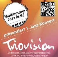 Jazzen das erste Konzert des in diesem Jahr in Maikammer gegründeten Jazz-Vereins. Trivision. Foto. PR. Frei.