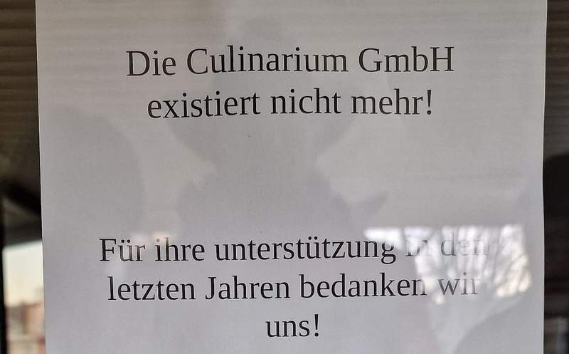 Seit Anfang Februar geschlossen. Das Restaurant Culinarium im Haus des Gastes in BZA. Foto. sp. Frei.