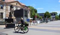 Der Untertorplatz in LD wird ab sofort bei wichtigen Spielen der Fußball-WM für den Verkehr gesperrt. Foto. Stadt. LD. Frei.