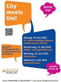 „City meets Uni“ heißt die neue Reihe in LD. Text. sp. Foto. Stadt. LD. Frei.
