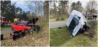 Bei dem Versuch, eine Kolonne zu überholen, übersah der Kastenwagenfahrer einen wegen Abbiegens ausscherenden Pkw. Passiert am heutigen Samstagmorgen bei Haßloch. 