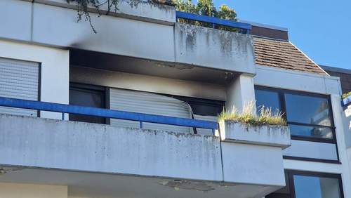 29.04.2026 - Großeinsatz. Bei Brand in Mozartstraße. 