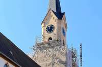 In 8 bis 10 Wochen soll die Uhr von St. Jakobus in GER wieder in Betrieb gehen.