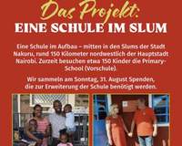 Für den guten Zweck. Benefiz-Konzert im Kurpark BZA für eine Schule in Kenia. 
