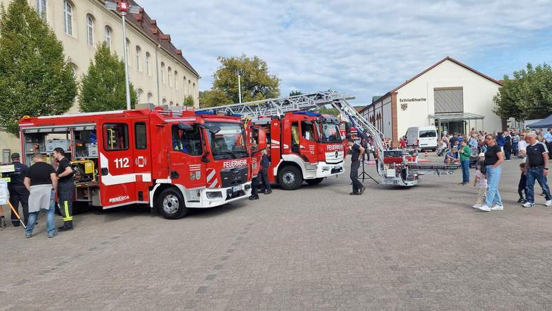 Hier die Feuerwehr der VG BZA.