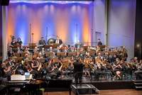 Die Stadtkapelle LD konzertiert am 2. Mai in der LDer Festhalle. Foto. Björn Iversen. Pressefrei. 