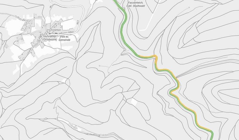 Ab 8. September beginnen die Hangsicherungsarbeiten im Wellbachtal. Mit nächtlichen Vollsperrung. Dauer. 6 Wochen.