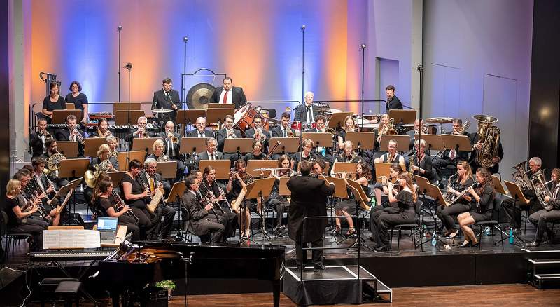 Die Stadtkapelle LD präsentiert musikalisches Ringen zwischen Gut und Böse. Am Samstag, 24. Mai. Foto. Stadt. LD. Frei. 