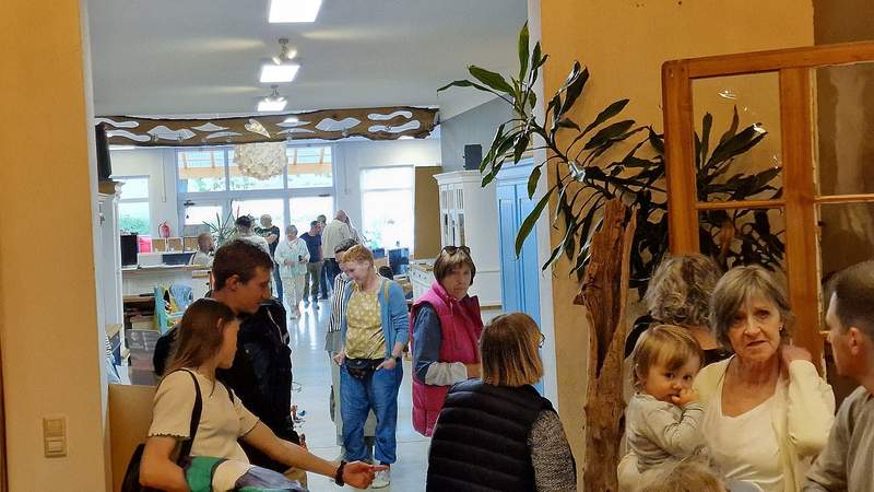 Ein voller Erfolg ist der Kreativ- und Handwerkermarkt für ...