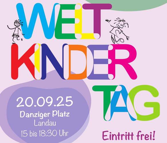 Der Weltkindertag wird in LD auf dem Danziger Platz gefeiert. Foto. Stadt. LD. Pressefrei. 