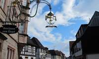 Der Engel in BZA. Das Gebäude wird gerad grundsaniert. Foto. rw. 