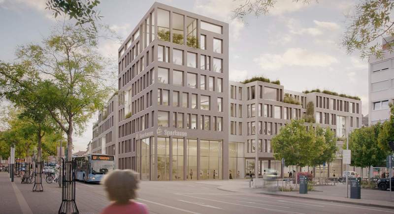 Sie kehrt zurück. In die Stadt. Die Sparkasse. Und füllt das Kaufhof-Loch am LDer Hauptbahnhof. Ein Coup. 