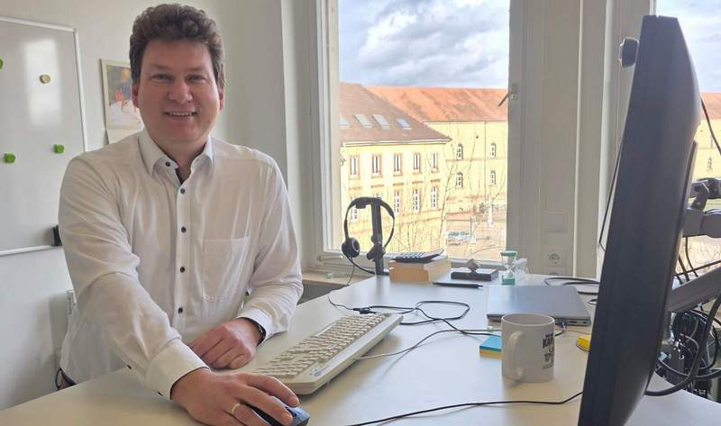 Robert Tiesler, Leiter der Bauabteilung der Kreisverwaltung GER treibt die Digitalisierung konsequent voran. 