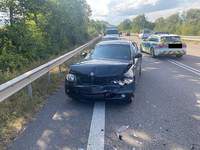 Bei einem Rückstau-Unfall auf der B 10 bei Birkweiler waren 5 Fahrzeuge verwickelt.
