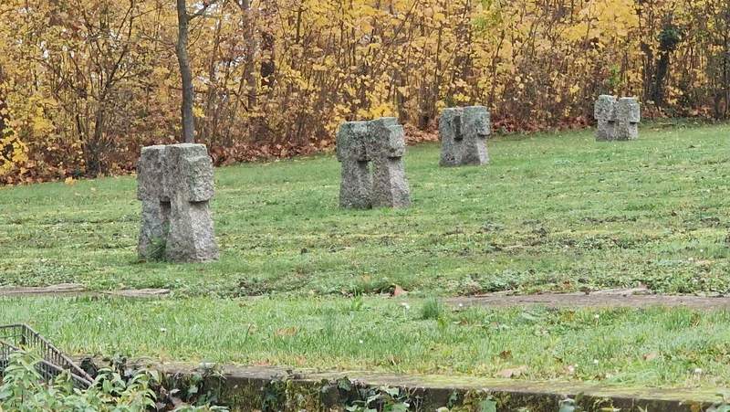 Der Ehrenfriedhof in BZA. Foto. rw. 