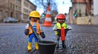 Die Stadt LD informiert über aktuelle Baustellen. Symbolfoto. Stadt. LD. 
