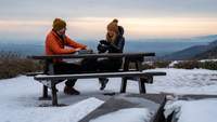 Die SÜW auch im Winter genießen. Mit einem Picknick. Foto. SÜW. Frei. 