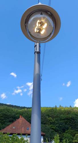 51 Straßenlaternen wurden in Eußerthal auf moderne LED-Technologie umgestellt. Text. sp. Foto. VG. Annweiler. Frei. 