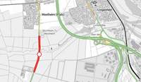 Die Sperrung der L 538 zwischen Westheim und Bellheim wird am Montag aufgehoben. Grafik. LBM. Frei. 