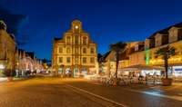 Die Altstadt von SP erfüllt die Kriterien als Stadtdenkmal anerkannt zu werden. Hier die Maximilianstraße, die den Dom und das Altpörtel verbindet. Hier im Vordergrund das Gebäude "Alte Münz'". Foto. Jens Hollerith. Pressefrei. 