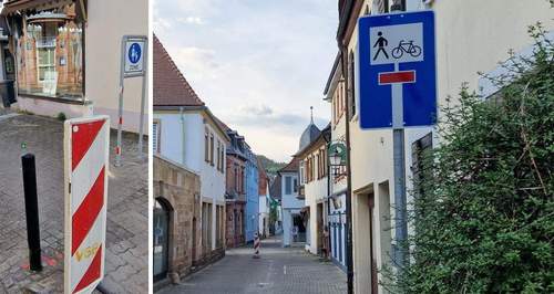 17.04.2026 - Kettengasse-Sperrung. Himmlische Ruhe. In FuZo.