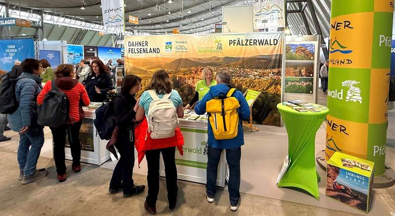 Nachgefragt. Das Dahner Felsenland und der Verein Pfälzer Wald sind mit einem gemeinsamen Stand auf der CMT in Stuttgart vertreten. 