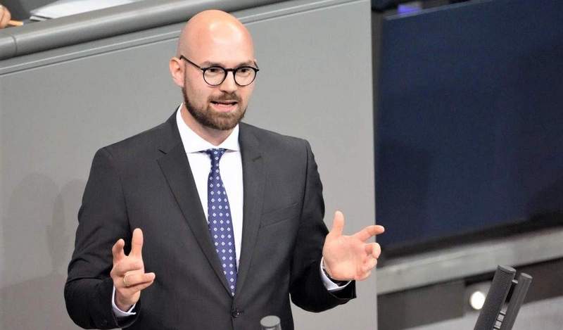 Der MdB Florian Bilic (CDU) aus PS stimmte trotz Vorbehalten für das Rentenpaket. Foto. Bilic. Pressefrei. 