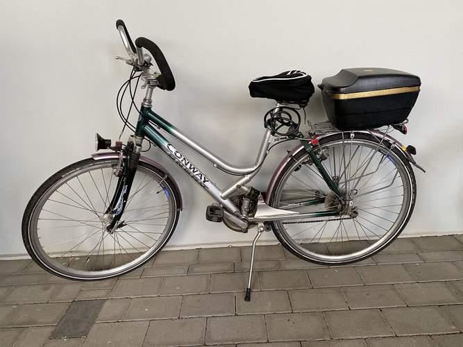 ... diese Fahrräder ...