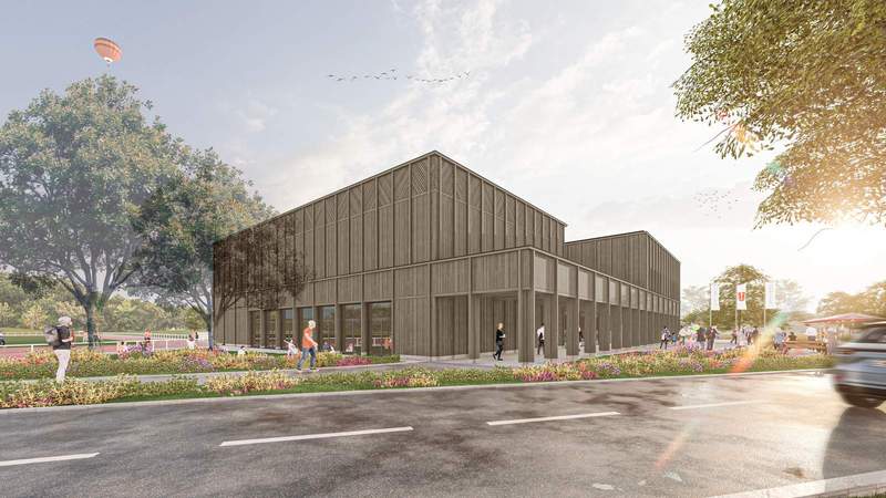 So soll die neue Festhalle für Offenbach aussehen. 