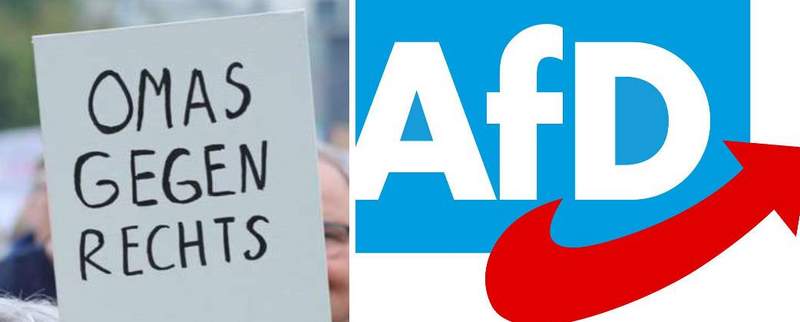 Die Staatsanwaltschaft FT ermittelt gegen eine NWer AfD-Politikerin wegen eventueller Verbreitung von Hass-Kommentaren gegen die Bewegung "Omas gegen Rechts". Foto. sp.