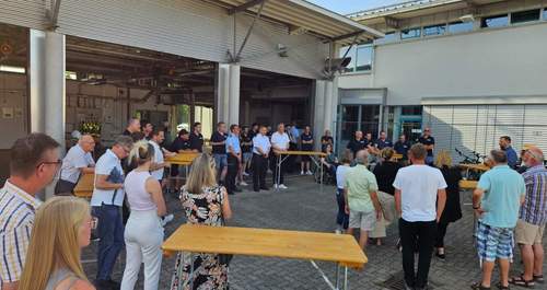 19.08.2026 - Spatenstich Für neue Katastrophenschutzhalle.