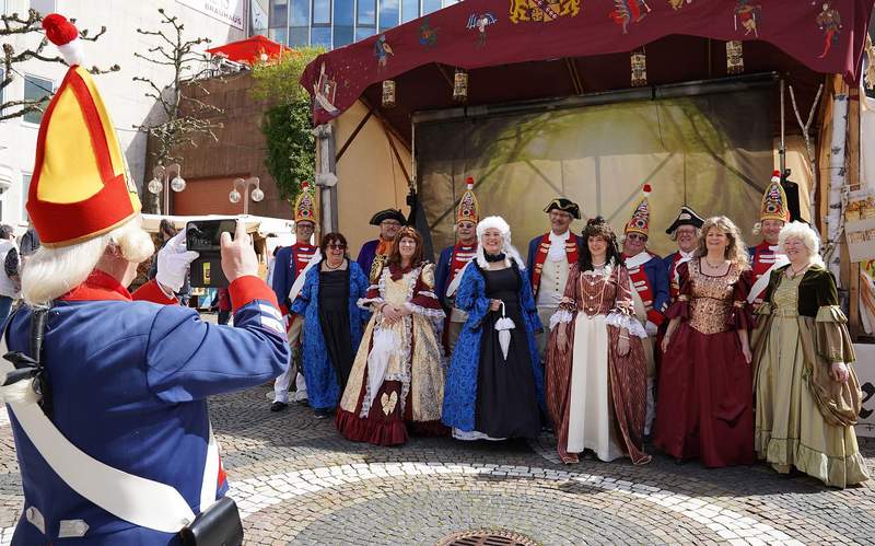 Mit den Landgrafen-Tage startet die Schuhstadt PS in die Fest-Freiluftsaison. Foto. Stadt. PS. Pressefrei. 