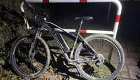 Besitzer gesucht. E-Mountain-Bike in BZA gefunden. 