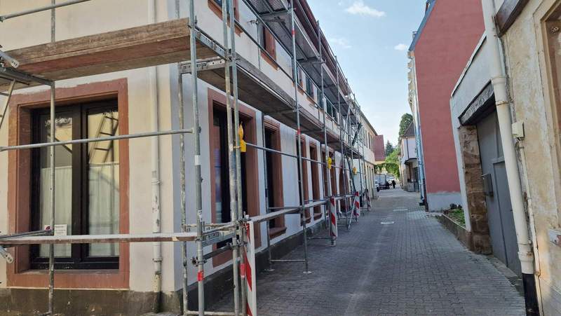 Ein Anwesen in der Kettengasse in BZA. Foto. rw.