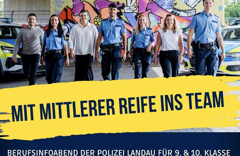 Die Polizei LD lädt für 15. Januar zum Berufsinfoabend ein. 
