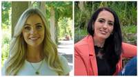 Wer wird Shopping-Star von PS? Lisa Kalkenbrenner (28) aus Erlenbrun (links) oder Sina Huber-Rollwa (36) aus Thaleischweiler-Fröschen. Fotos. Stadt PS. Frei.