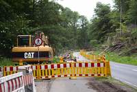 Am 8. Oktober kommt es zu Fahrbahneinengungen aufgrund von Kanalarbeiten auf der Zuwegung zu Hofstätten.