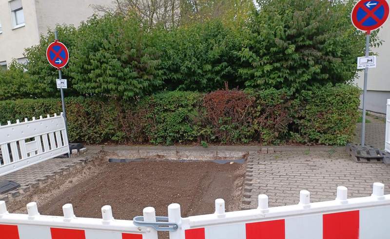 Mehr Grün, mehr Schatten, mehr Lebensqualität. Im LDer Horst werden neue Baumbeete gepflanzt oder bestehende Baumstandorte erweitert. Foto. Stadt. LD. Frei. 