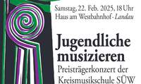 Das Preisträgerkonzert von Jugend muszizert ist am 22. Februar in GER.