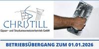 Stabübergabe an die nächste Generation. Bei der Firma Christill in Erlenbach.