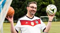 Fußball-Comedy mit Uwe Spinder in Hauenstein. Am Samstag. Foto. Matthias Schrof. Pressefrei. 
