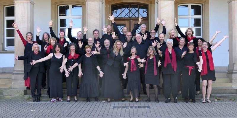 Für die musikalische Begleitung sorgt beim vierten LDer Sonntagskonzert im Goethe-Park der Chor LDer Lieder.Leute. Foto. LDer Lieder.Leute. Frei. 