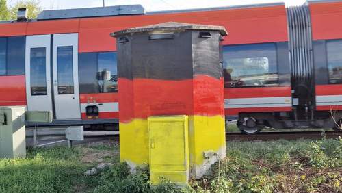 16.10.2026 - Flaggen-Sprayer. Wieder aktiv.
