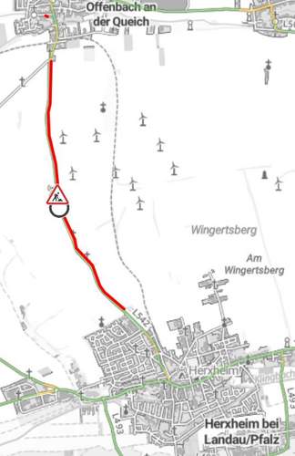 Am Montag beginnt die Sanierung der L 542 unter Vollsperrung. Dauer. Etwa 2 Monate.