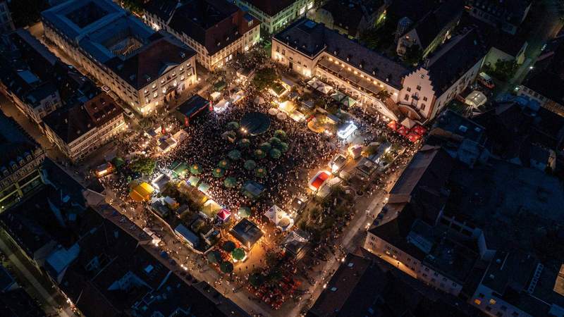 Summer in the City. Vom 10. bis 12. Juli wird in der Südpfalzmetropole der LDer Sommer gefeiert. Foto. pfalzvision. Pressefrei.