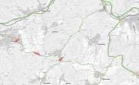 Vollsperrung. Wegen Straßen-Instandsetzung. L 495 zwischen Hauenstein und Lud.