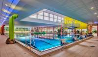 Das Freizeitbad LA OLA steht vor einer großen Modernisierung. Derzeit laufen die Vorbereitungen für die Baumaßnahmen. Foto. Britta Hoff. Pressefrei.