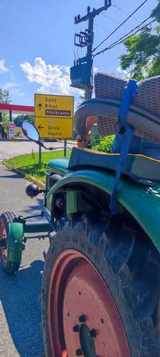 Momentaufnahme. Unterwegs am gestrigen Dienstag in Kroatien. Foto. Getto. 